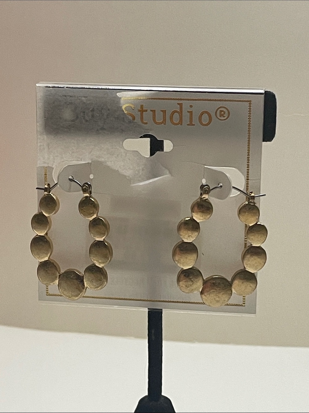 Bay Studio Gold Toned Hoop Earrings